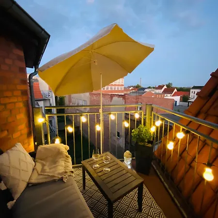 Apartamento Cinema - Kitchen & Balcony Magdeburgo