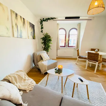 公寓 Cinema - Kitchen & Balcony 马格德堡