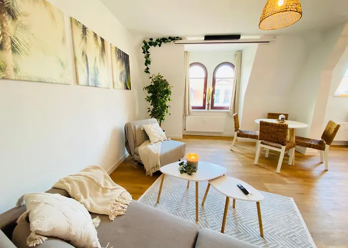 公寓 Cinema - Kitchen & Balcony 马格德堡